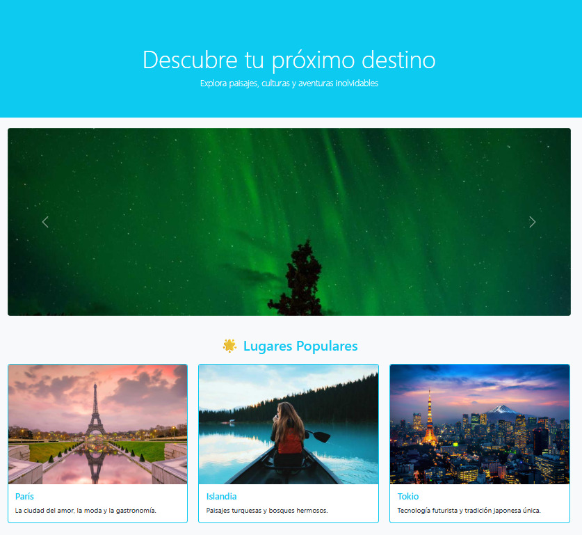 Proyecto guía turística