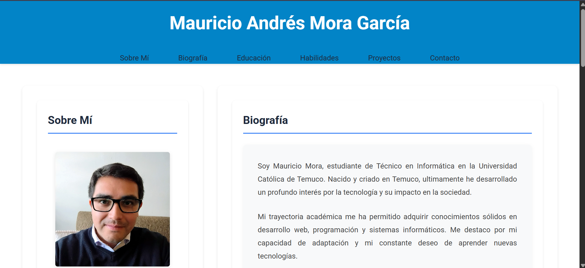 Imagen de Presentación personal